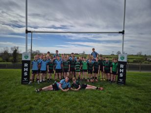 Rathfriland high take on Kilkeel High School in U14 Rugby fixture